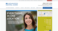 Desktop Screenshot of dentalcarebradenton.com